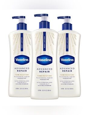 Vaseline Advanced Repair Body Lotion - 3 Pack (NEW)